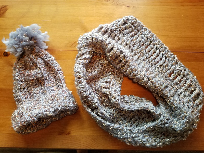 Infinity Scarf and Hat