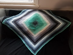 Moss Stitch Baby Blanket