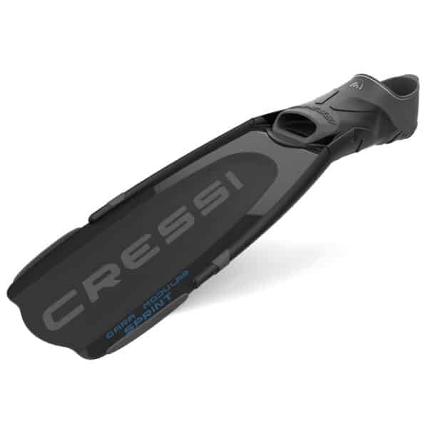 Cressi Gara Modular Sprint Fins (black) - Image 2