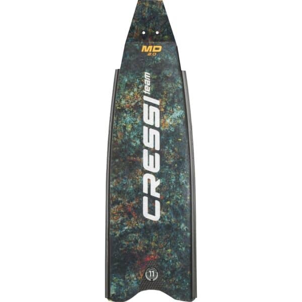 Cressi Gara Modular Carbon Blade MD Fins (green camo)