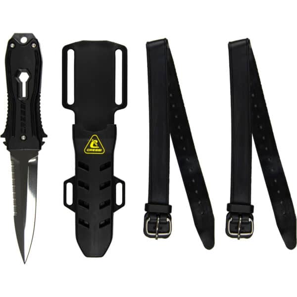 Cressi Lizard Knife (black) - Image 4