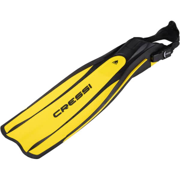 Cressi Pro Light Fins (yellow) - Image 4