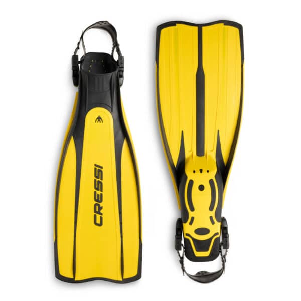 Cressi Pro Light Fins (yellow) - Image 6